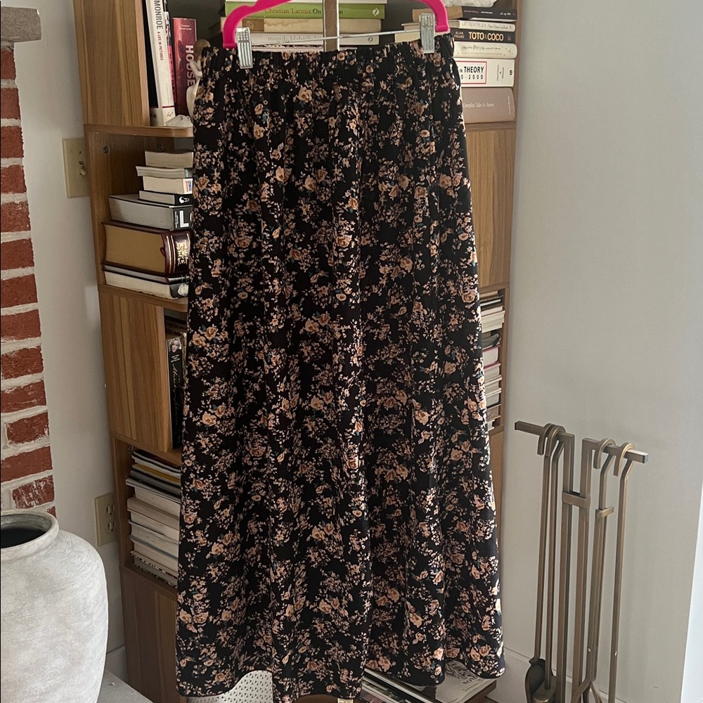 Floral Maxi Skirt